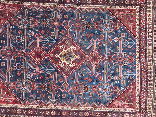 Antique Ghashghaei Rug-YMM-1062081