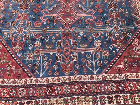 Antique Ghashghaei Rug-YMM-1062081