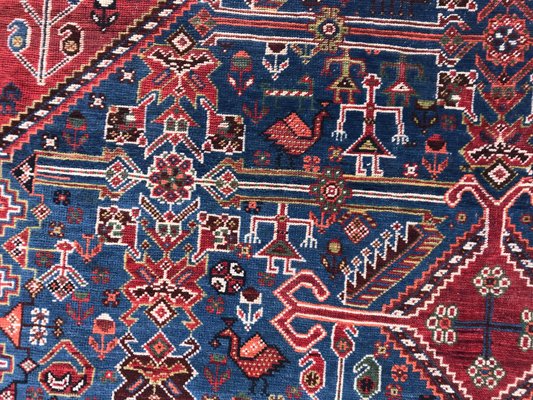 Antique Ghashghaei Rug-YMM-1062081