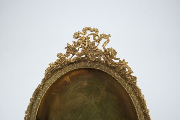 Antique Gilded Brass Photo Frame-UWE-840740