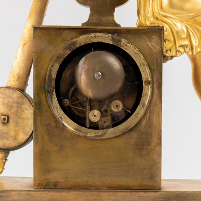 Antique Gilt Bronze Clock-WFS-2026392