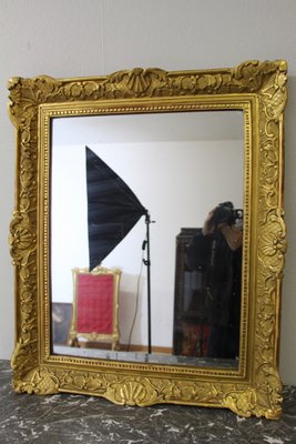 Antique Giltwood Mirror, 18th Century-KMQ-572907