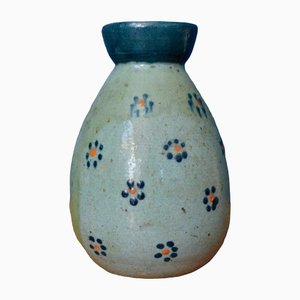 Antique Glazed Earthenware Open Neck Vase-AIU-1411049