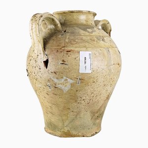 Antique Glazed Terracotta Vase-EOS-1700087