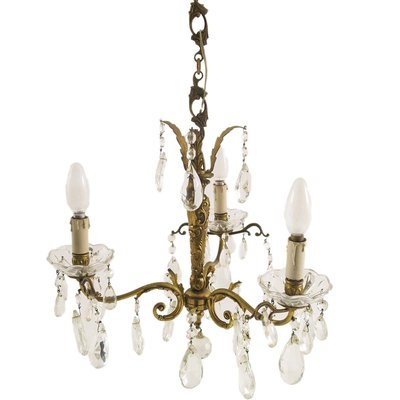 Antique Gold and Bronze Ceiling Lamp-NJV-883698