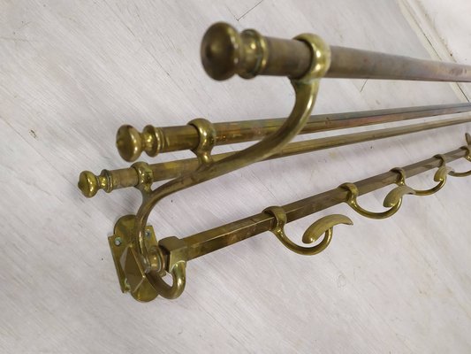 Antique Golden Brass Coat Holder-EAD-1816203