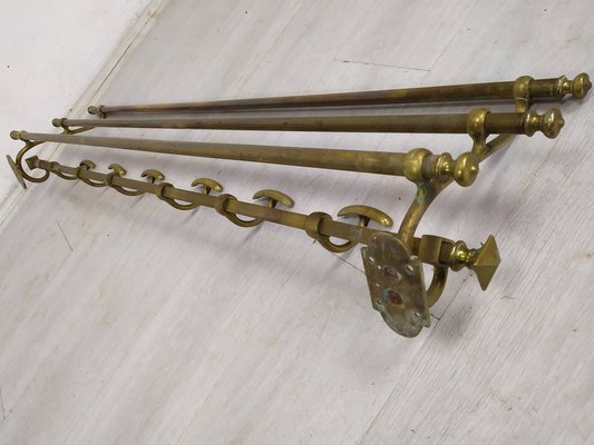 Antique Golden Brass Coat Holder-EAD-1816203