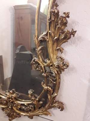 Antique Golden Mirror, 1890s-AKA-1371687