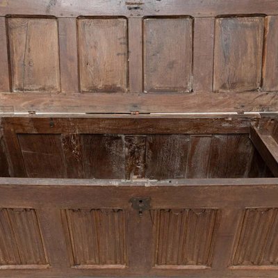 Antique Gothic Chest in Wood-WM-1257924