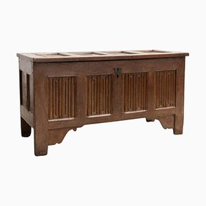 Antique Gothic Chest in Wood-WM-1257924