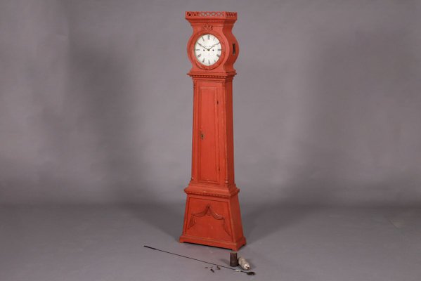 Antique Grandfather Clock from Bornholm, 1870s-VAP-728744