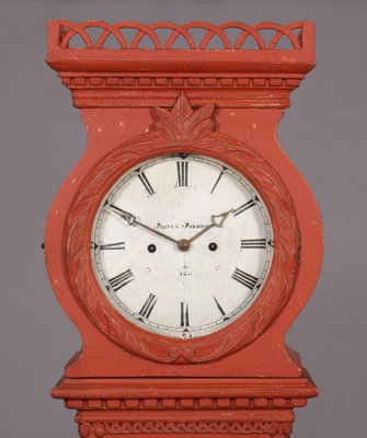 Antique Grandfather Clock from Bornholm, 1870s-VAP-728744