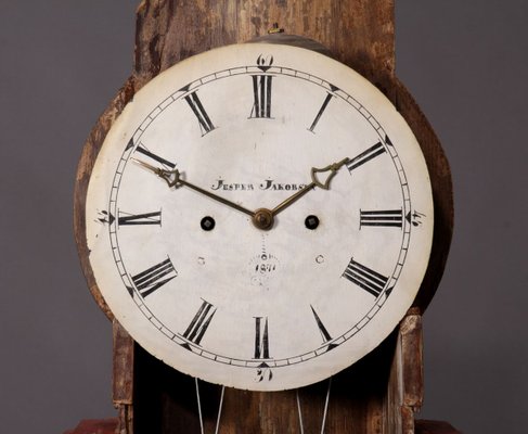 Antique Grandfather Clock from Bornholm, 1870s-VAP-728744