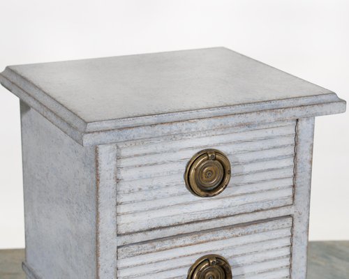 Antique Grey Chests, 1800s, Set of 2-SA-1726567