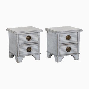 Antique Grey Chests, 1800s, Set of 2-SA-1726567