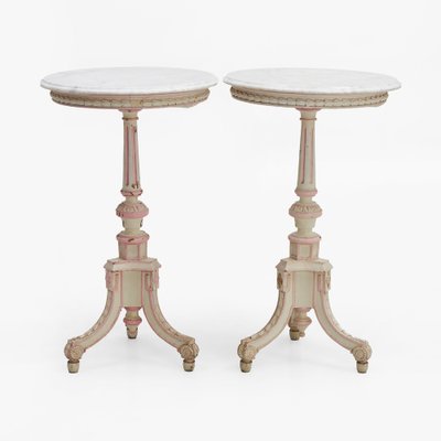 Antique Gustavian Side Tables, 1880, Set of 2-VAP-1767946