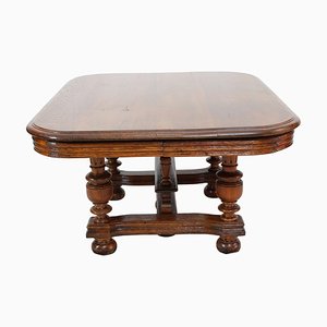 Antique Henry Deux Oak Coffee Table-WFJ-736113