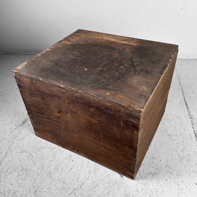 Antique Hibachi with Wooden Box, Japan, 1920s, Set of 2-DWL-1802984