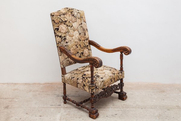 Antique High Back Parlor Chair, France-KL-975240