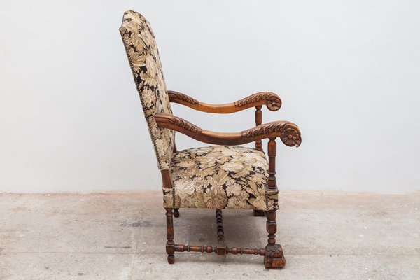 Antique High Back Parlor Chair, France-KL-975240