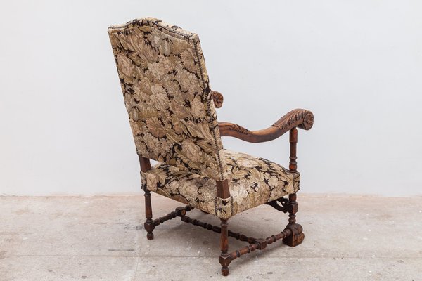 Antique High Back Parlor Chair, France-KL-975240