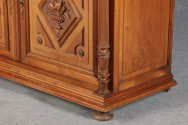 Antique Historicism Buffet in Walnut, 19th Century-DXD-1148287