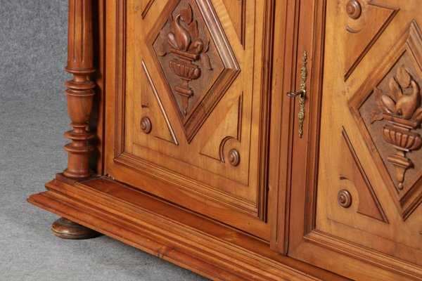 Antique Historicism Buffet in Walnut, 19th Century-DXD-1148287