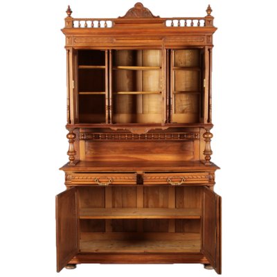 Antique Historicism Buffet in Walnut, 19th Century-DXD-1148287