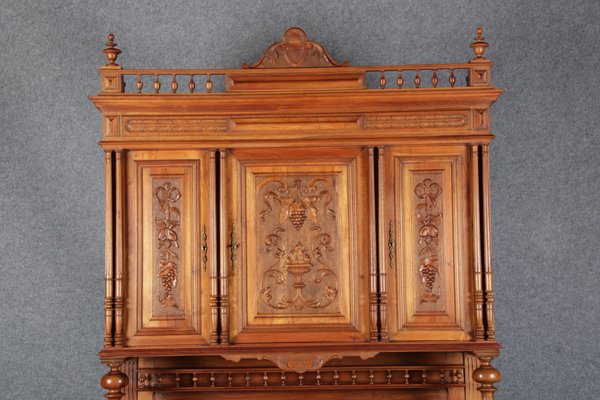 Antique Historicism Buffet in Walnut, 19th Century-DXD-1148287