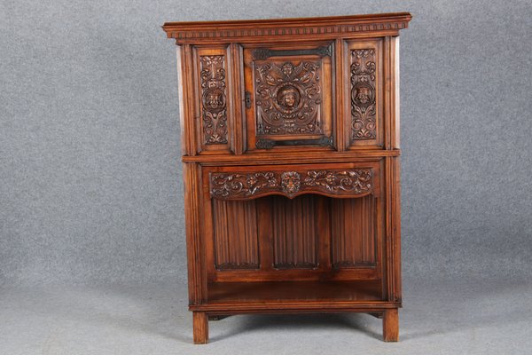 Antique Historicism Cabinet with Lions, 1900s-DXD-1790283