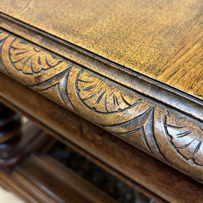 Antique Historicism Decorative Table in Walnut, 1850s-ALF-2033511