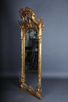 Antique Historicism Gilded Mirror, 1870s-FLW-1402022