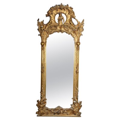 Antique Historicism Gilded Mirror, 1870s-FLW-1402022