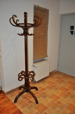 Antique Hungarian Standing Coat Rack from Thonet-OXJ-786620