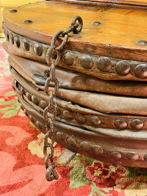 Antique Industrial Bellows Coffee Table, 1880s-FLW-1402045