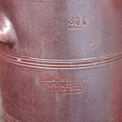 Antique Industrial Red Earthenware Pot, 1900s-WK-654283