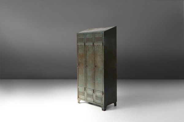 Antique Industrial Storage Locker, 1910-YSY-1736847