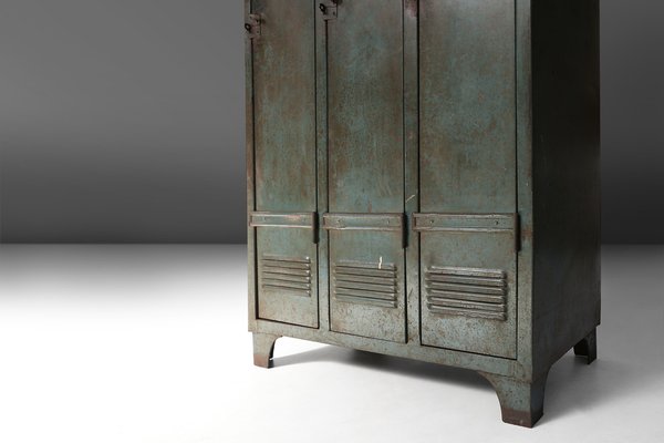 Antique Industrial Storage Locker, 1910-YSY-1736847