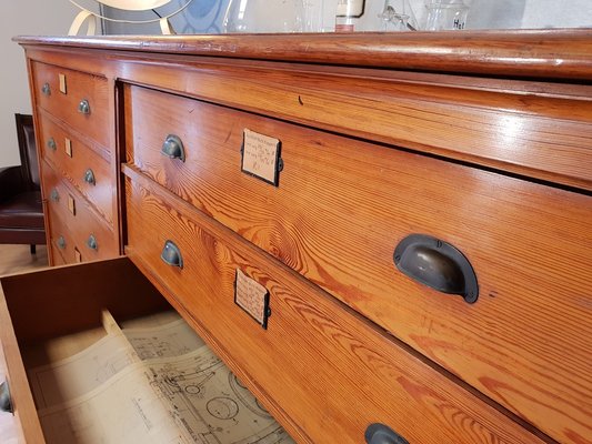 Antique Industrial University Lab Cabinet, 1900s-NQV-673272