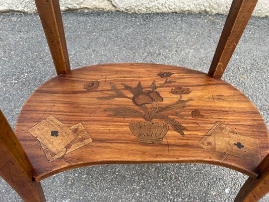 Antique Inlaid Kidney Shaped Table-SDV-919985