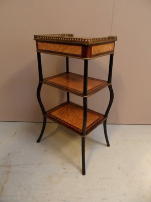 Antique Inlaid Side Table-PNJ-1776088