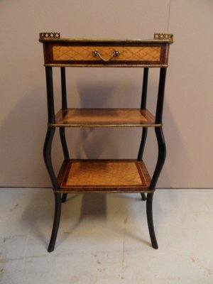 Antique Inlaid Side Table-PNJ-1776088