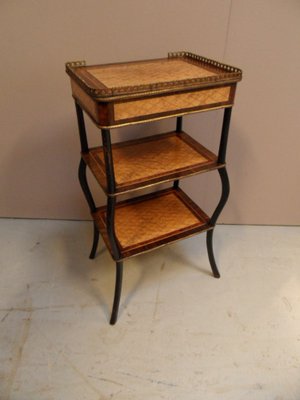 Antique Inlaid Side Table-PNJ-1776088