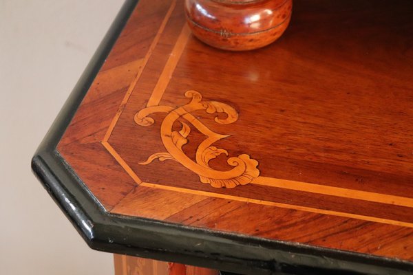 Antique Inlaid Walnut Cabinet, 1680s-DCO-1100993