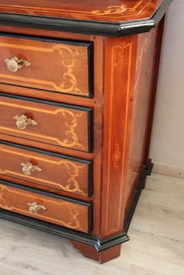 Antique Inlaid Walnut Cabinet, 1680s-DCO-1100993