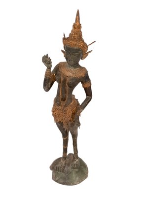 Antique Iron & Brass Sculpture, Bali-TCS-1250539