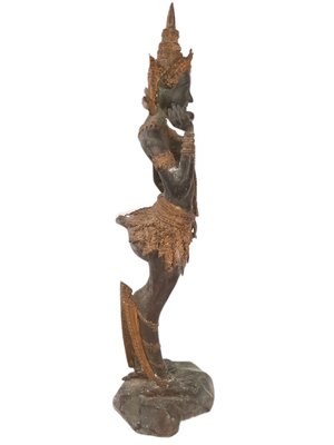 Antique Iron & Brass Sculpture, Bali-TCS-1250539