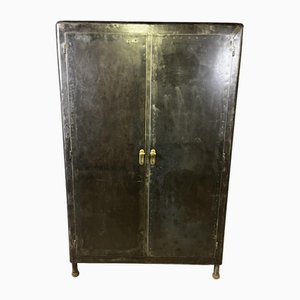 Antique Iron Wardrobe, 1920s-GUH-1749095