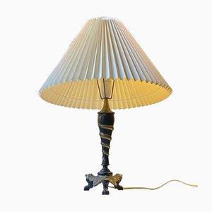 Antique Italian Brass Table Lamp-LCR-1029731