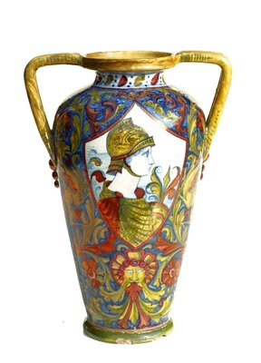 Antique Italian Ceramic Vase from ICAP-GKB-841221